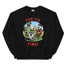 Load image into Gallery viewer, Golf Par-Tee Time- Black or White Unisex Sweatshirt