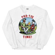 Load image into Gallery viewer, Golf Par-Tee Time- Black or White Unisex Sweatshirt