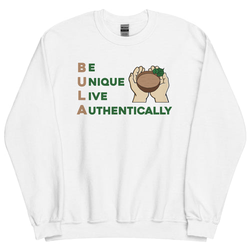 Bula- White Unisex Sweatshirt