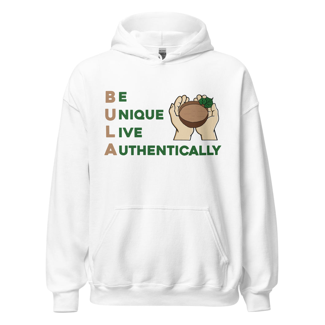 Bula- White Unisex Hoodie