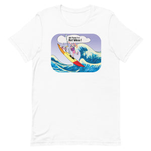 Hot Mess Female Kayaker- White Unisex T-shirt