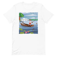 Load image into Gallery viewer, Hot Mess Female Fishing- Black or White Unisex T-shirt