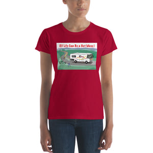 RV Storage- Women's Short Sleeve T-Shirt