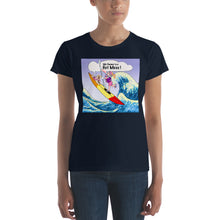 Load image into Gallery viewer, Female Kayaker w/ Tan Dog- Women&#39;s Short Sleeve T-shirt