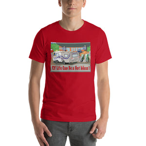 RV Gas Station- Short-Sleeve Unisex T-Shirt