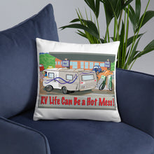 Load image into Gallery viewer, RV Gas Station- Basic Pillow- 18&#39;x18&#39;