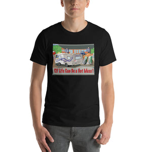 RV Gas Station- Short-Sleeve Unisex T-Shirt